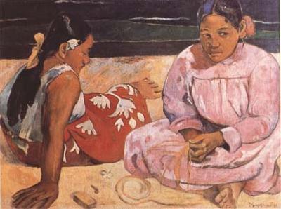 Paul Gauguin Tahitian Women (On the Beach) (mk09) china oil painting image